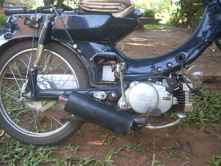 Motortreffen - Gestripte Yamaha (4)